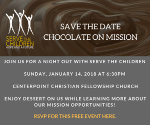 Chocolate on Mission 2017
